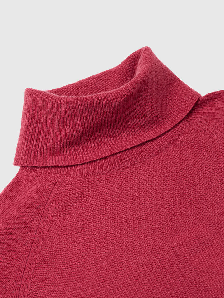 TURTLE NECK SWEATER Women image number 3